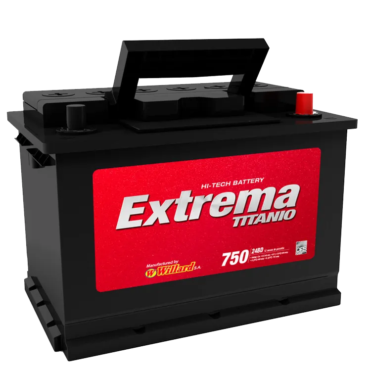 Batería Carro EXTREMA WILLARD 24BD-750