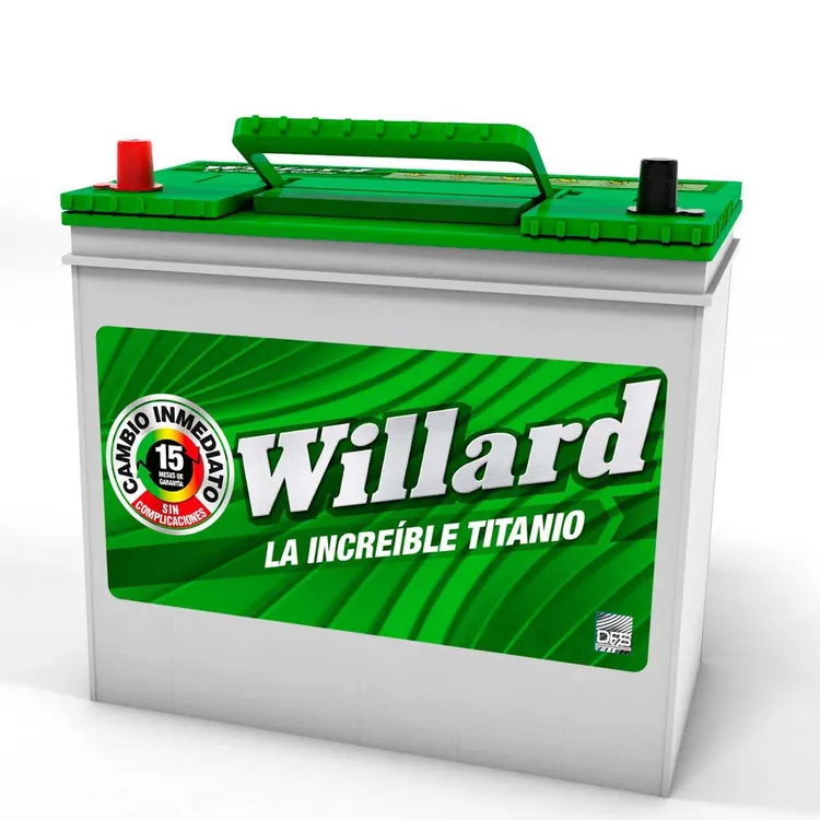 Batería Carro WILLARD TITANIO NS60D-750T