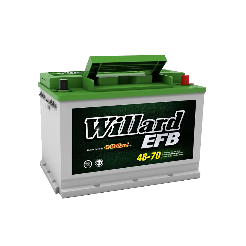 Batería Willard Titanio 48D-70EFB