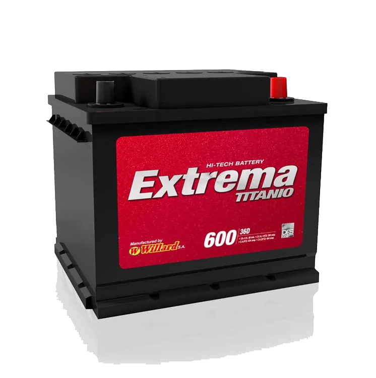 Batería Carro EXTREMA WILLARD 36D-600