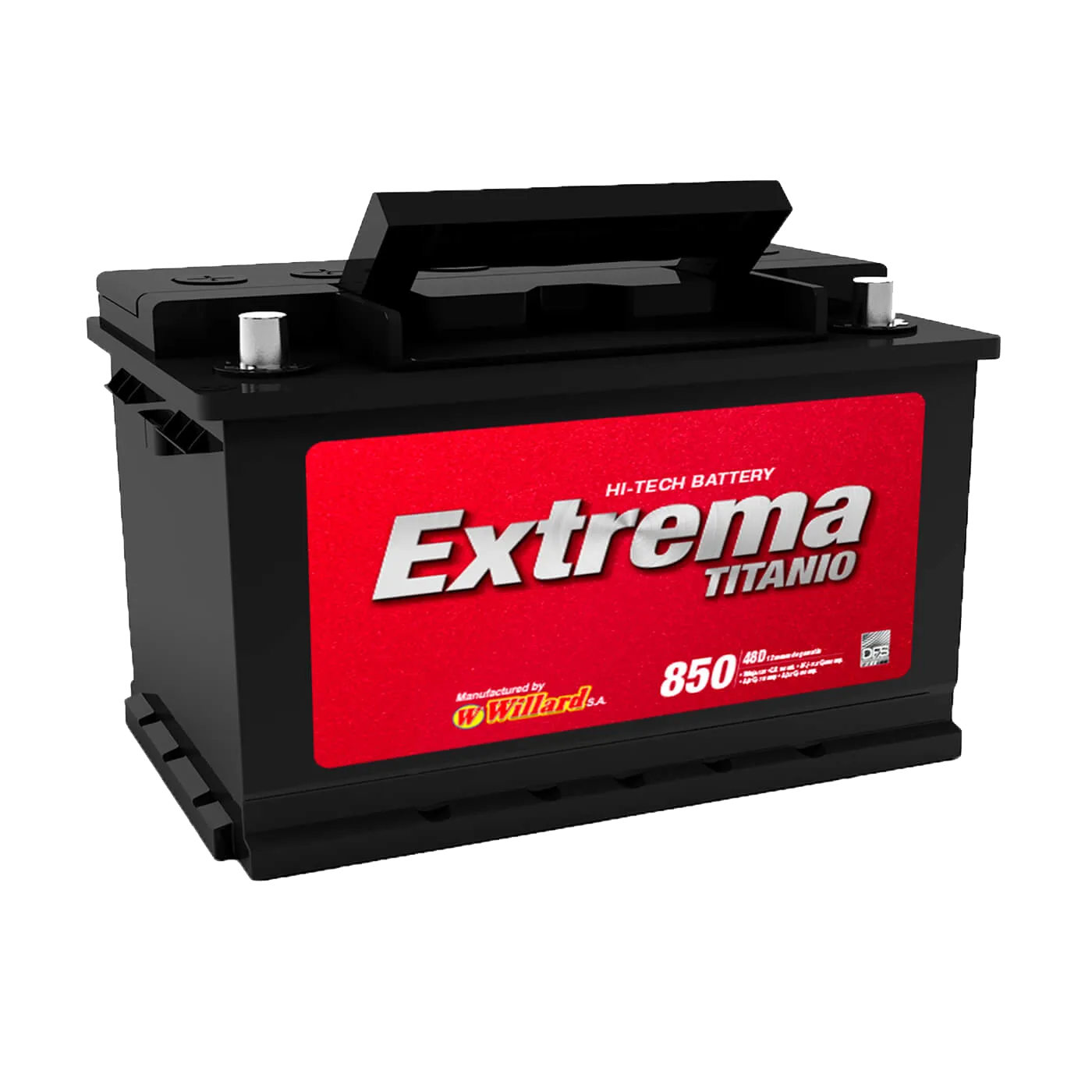 Batería Carro WILLARD 48D-850