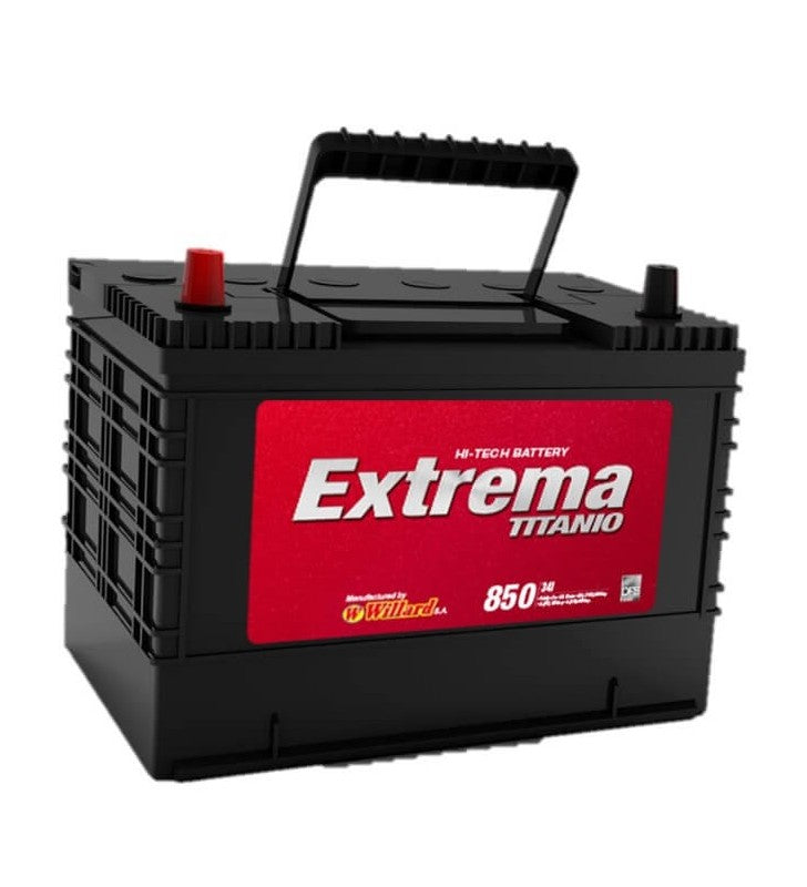 Batería Carro EXTREMA WILLARD 34I-850