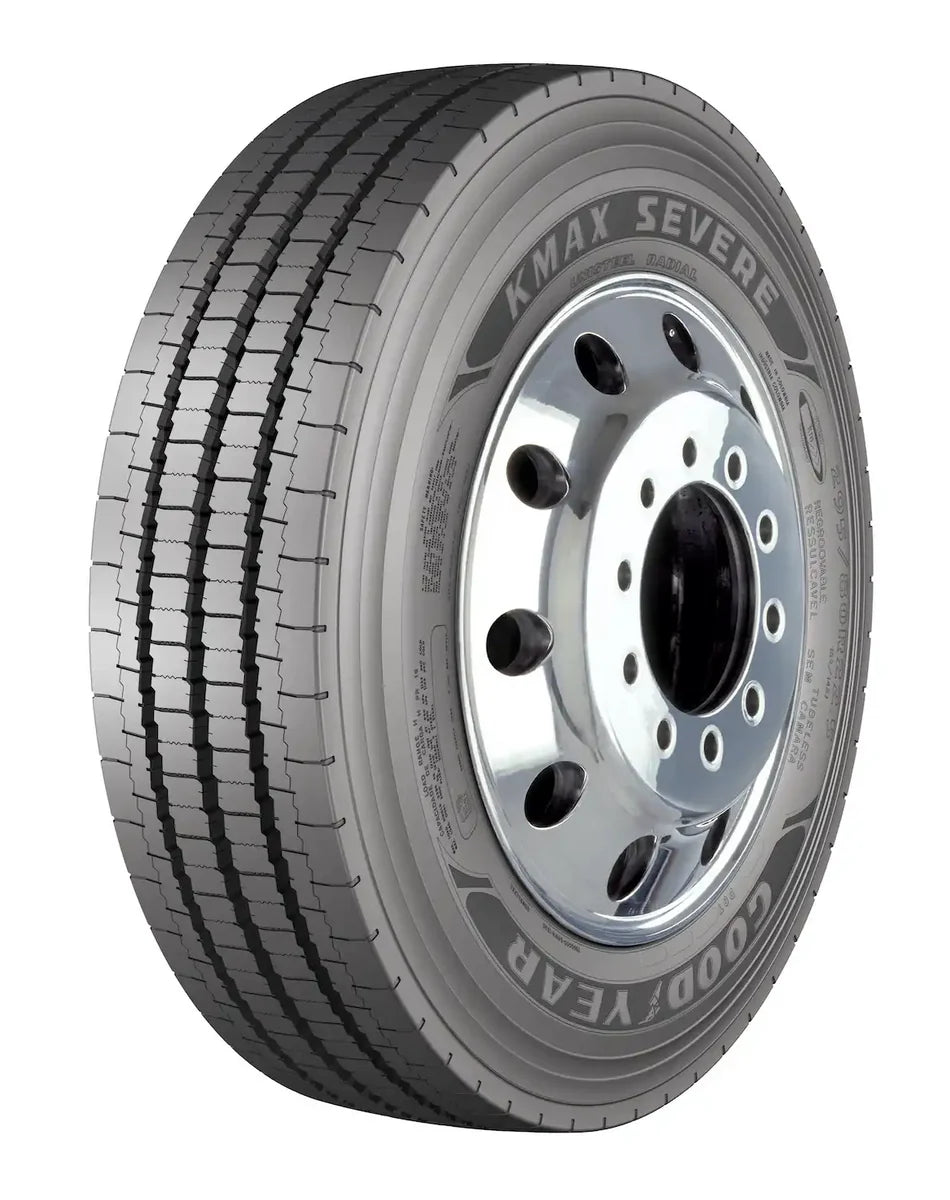 LLANTA 295/80R22.5 GOODYEAR KMAX SEVERE DIRECCIONAL