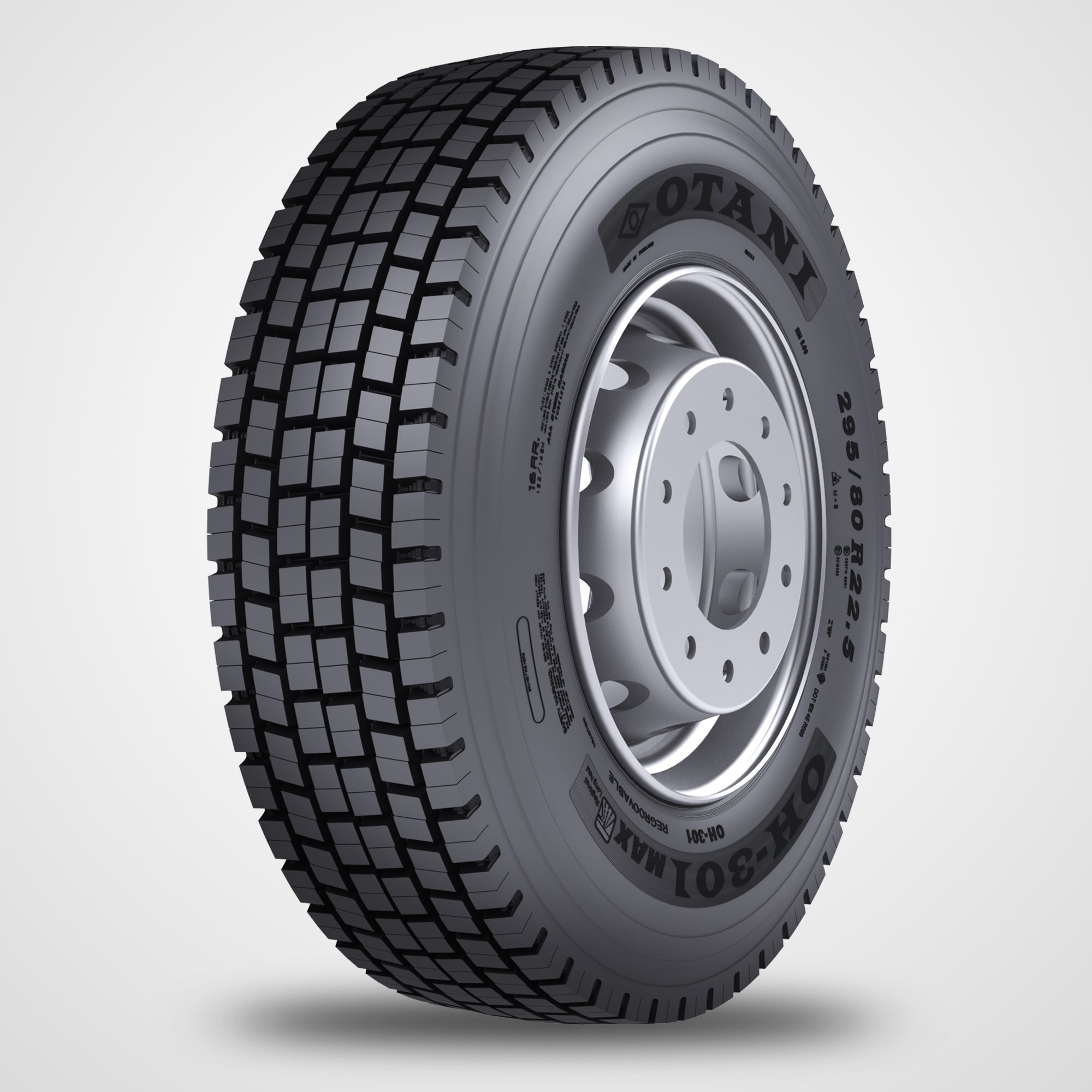 295/80R22.5 OTANI OH-301 MAX TRACCION 16PR