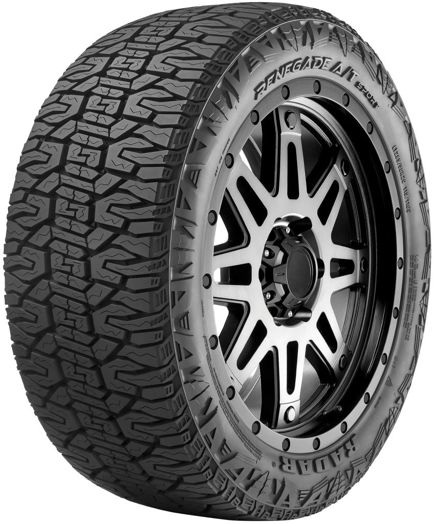 Llanta 265/50R20 Radar Renegade A/T Sport 115/112S 10PR