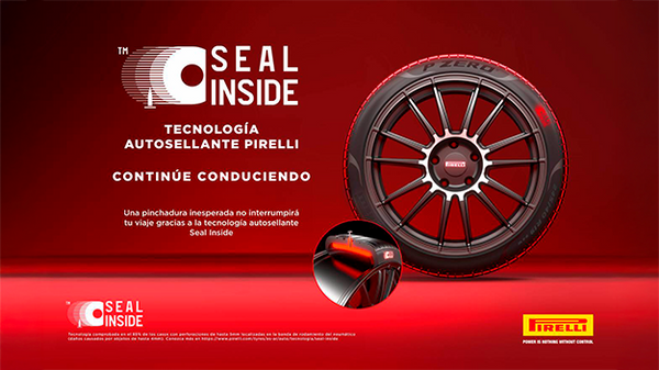 SEAL INSIDE de Pirelli: Seguridad y tranquilidad en cada kilómetro